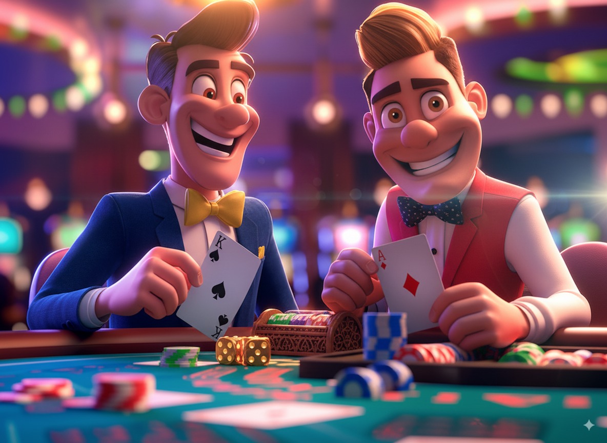 Casino Character Illustration